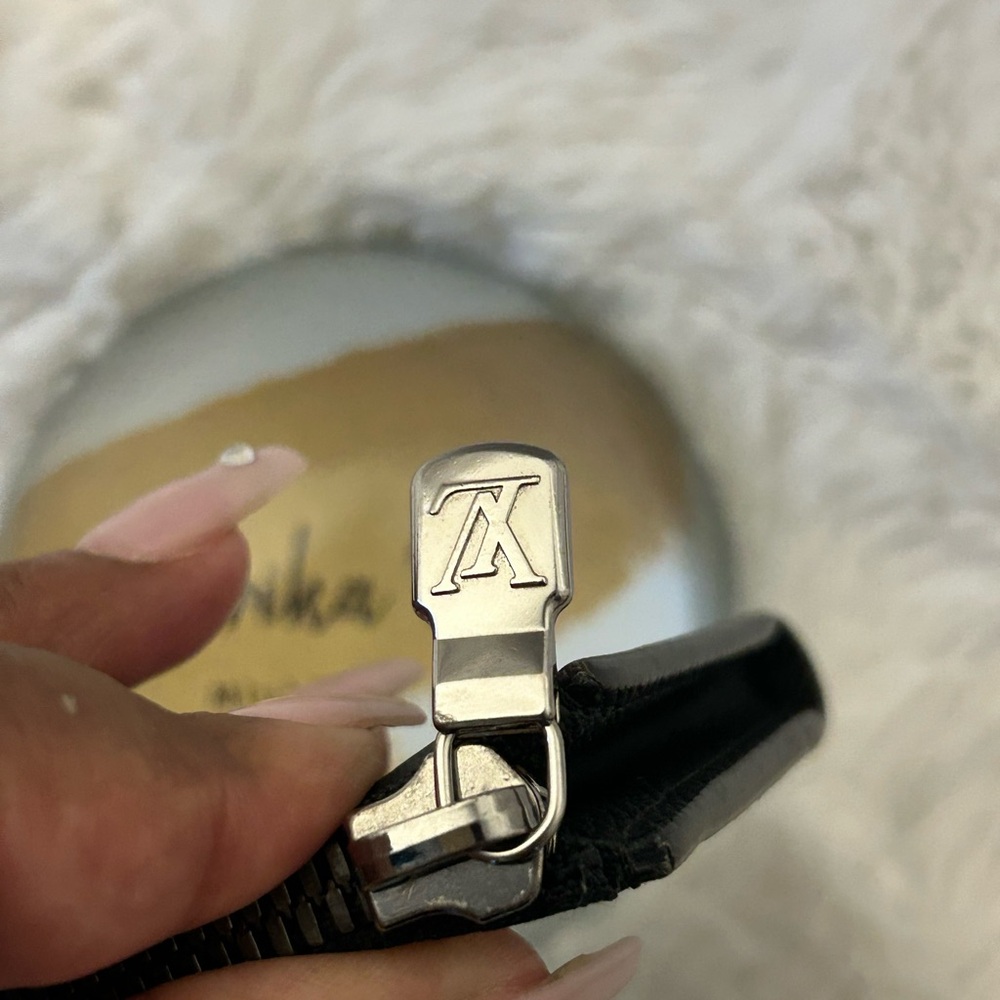 Louis Vuitton Black Eclipse Monogram Coin Purse - Picture 5 of 11